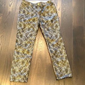 Gorgeous, festive, shimmery dress pants—perfect for holiday parties!